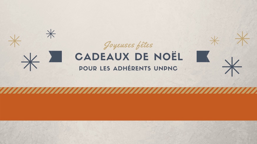 You are currently viewing Cadeaux de Noël pour les adhérents UNPNC