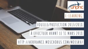 Lire la suite à propos de l’article Rappel : E-Learning fouille/protection 2017/2018 à effectuer avant le 31 mars 2018