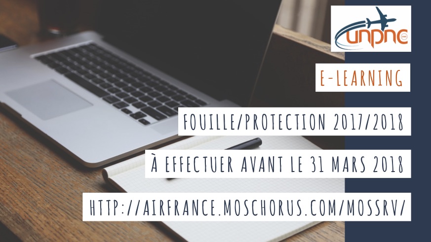 You are currently viewing Rappel : E-Learning fouille/protection 2017/2018 à effectuer avant le 31 mars 2018