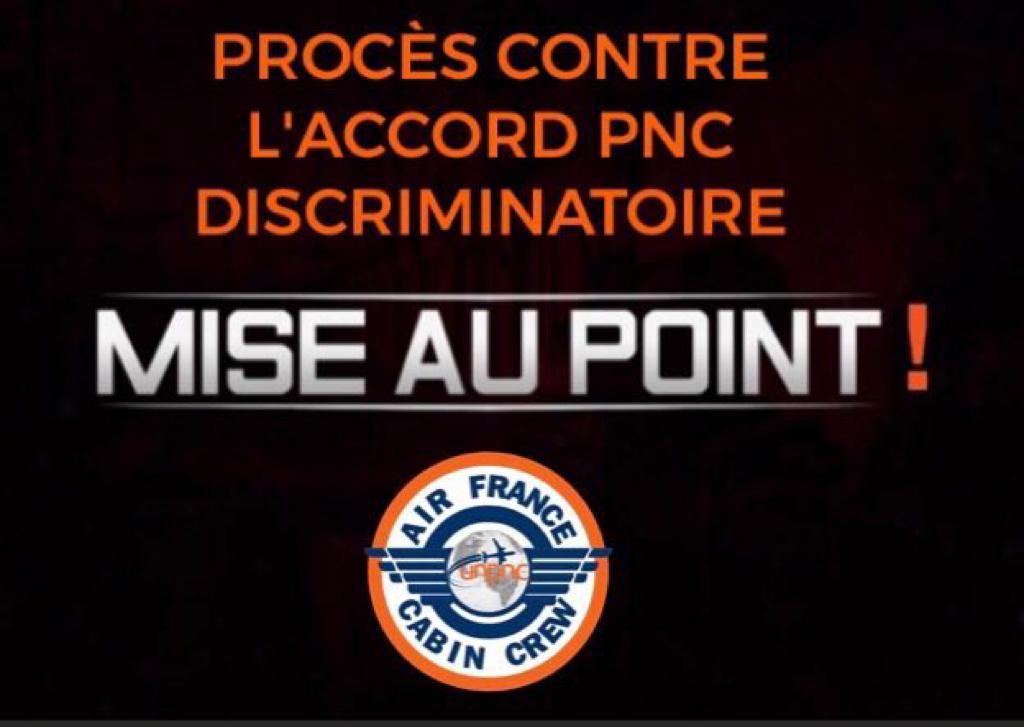 You are currently viewing PROCÈS CONTRE L’ACCORD PNC DISCRIMINATOIRE : UNE MISE AU POINT S’IMPOSE !