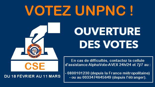 You are currently viewing VOTEZ UNPNC ! OUVERTURE DES VOTES