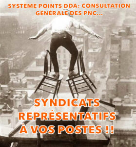 Lire la suite à propos de l’article ?SYSTÈME POINTS DDA: CONSULTATION GÉNÉRALE DES PNC: SYNDICATS REPRÉSENTATIFS À VOS POSTES❗️