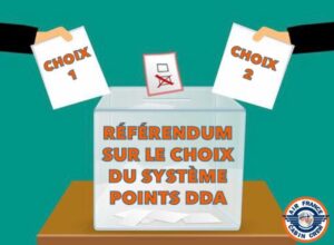 Lire la suite à propos de l’article ? RÉFÉRENDUM SUR LE CHOIX DU SYSTÈME POINTS DDA❗