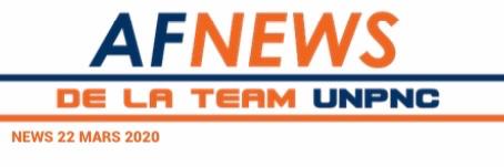 You are currently viewing ? AF NEWS DE LA TEAM UNPNC DU 22 MARS 2020❗