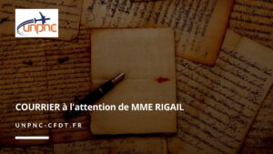 Lire la suite à propos de l’article COURRIER à l’attention de MME RIGAIL sur Les Mesures d’adaptations de service sur le réseau Court et Moyen Courrier