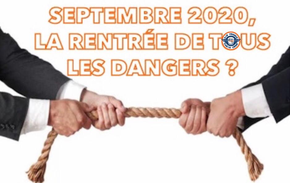 You are currently viewing SEPTEMBRE 2020, RENTRÉE DE TOUS LES DANGERS ?