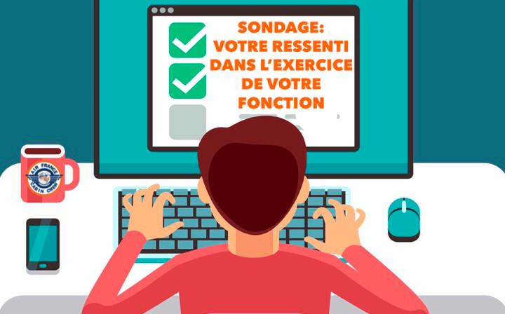 You are currently viewing 📌IMPORTANT 👉🏻 SONDAGE: VOTRE RESSENTI DANS L’EXERCICE DE VOTRE FONCTION❗️