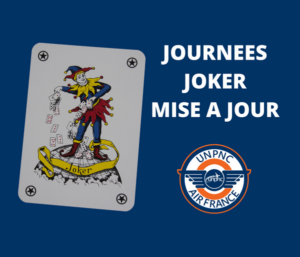 Lire la suite à propos de l’article JOURNEES JOKER 2022 – MISE A JOUR